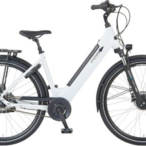 Prophete Geniesser 2.0 City E-Bike 28 Zoll – 360Wh – Integrierter Akku – Frontmotor – 7-Gang Nabenschaltung – HDY. Scheibenbremse – Rahmenhöhe 48 cm