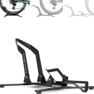 Bike Stand Floor for E-Bike & MTB – Solid Bike Stand Freestanding, 40kg Load Capacity, 26-29″, Up to 3.0″ Tyre Width – Sturdy Bike Holder for Garage
