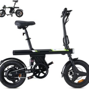 Finbike E Bike Klapprad,14 Zoll Elektrofahrrad 7.8Ah Akku,250W Kompakt Elektrofahrräder mit 3H Schnellladung,3 Fahrmodi,3 Geschwindigkeitsmodi,Reichweite MAX 45km,Electric Bike für Herren und Damen