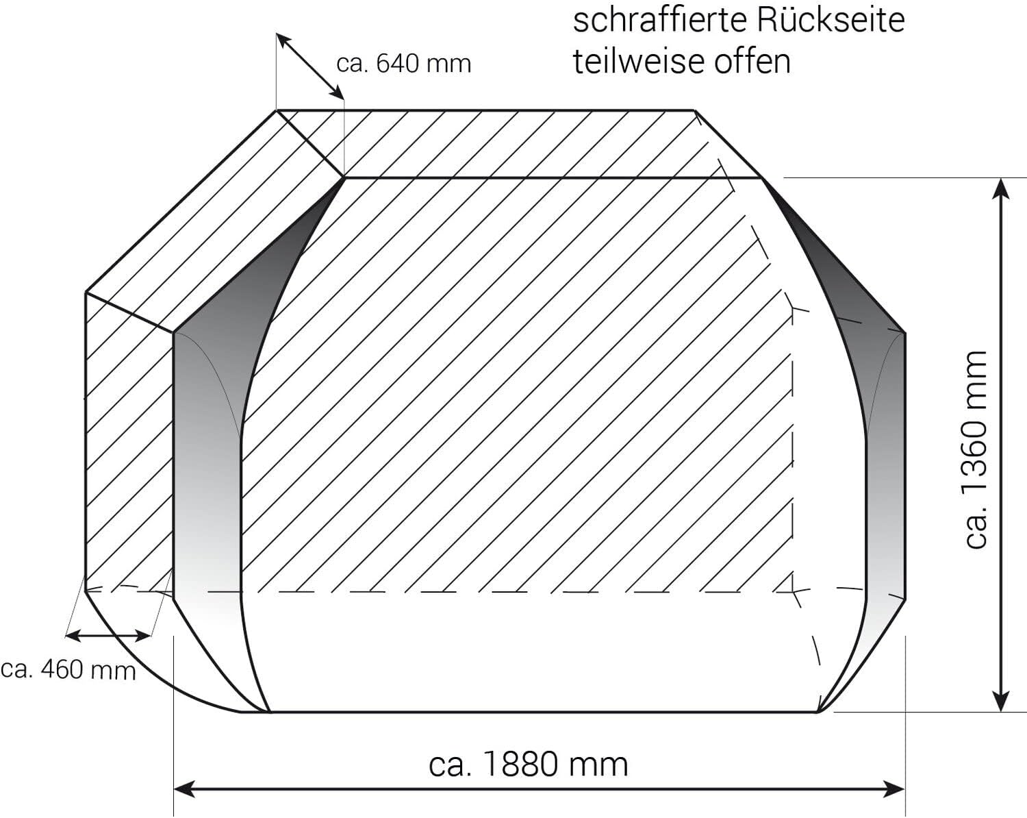 Unknown Hindermann Zwoo Bicycle Protective Cover - Camping Toe Bar Bike Cover – Bild 3