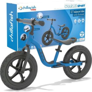 Chillafish Charlie Balance Bike, with 25 cm or 30 cm Tyres, with Light Wheels or Other Accessories