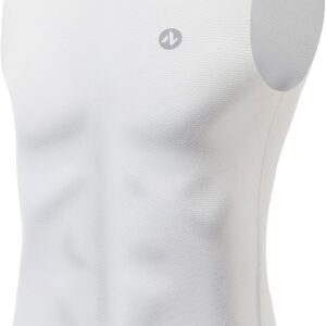 Nepest Base Layer Men’s Bicycle Road Bike Undershirt Sleeveless Ultralight Breathable Cool Mesh Cycling Vest Men’s Workout Quick Drying