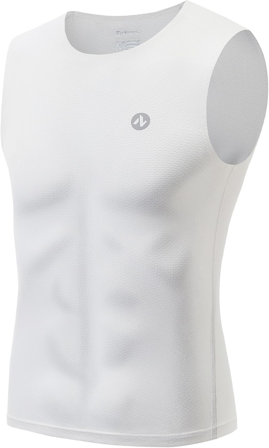 Nepest Base Layer Men's Bicycle Road Bike Undershirt Sleeveless Ultralight Breathable Cool Mesh Cycling Vest Men's Workout Quick Drying