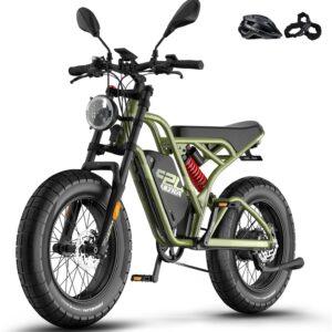 Fafrees F20 Ultra E Bike Electric Bicycle, 48 V 25 Ah Battery, City E-Bike 20 Inch x 5.0 Thick Tyres, Fat Bike Motor 79 N.m Torque, Mountain Bike Range up to 80-140 km