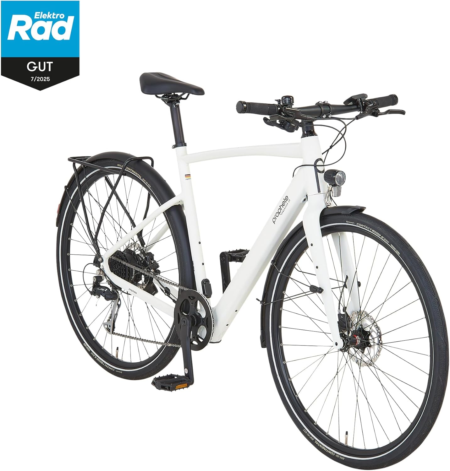 Prophete Urbanicer 2.0 Urban E-Bike 28 Inch - 360 Wh - Integrated Battery - Rear Motor - 9-Speed Derailleur Gear - HDY Disc Brake – Bild 2