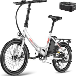 Fafrees F20 Light Folding E-Bike 20 Inch Electric Bicycle Men’s 36 V 16.75 Ah / 20 Ah Battery, Women’s 250 W, Pedelec 25 km/h, Range up to 130 km