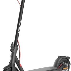 Xiaomi Electric Scooter 4 Series (DE) Foldable E-Scooter with Road Legal and Max 20km/h - Up to 60km Range, Dual Brake System, LED Display & App Settings