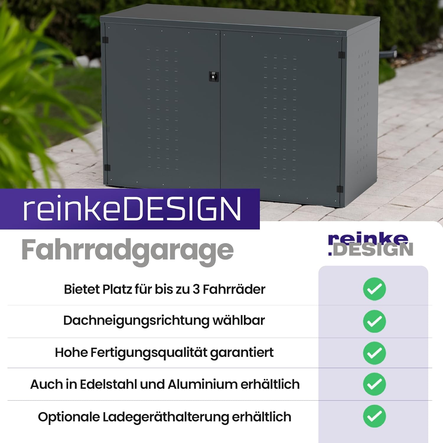 Bicycle Garage/Multifunctional Box – Bild 5