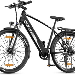 27M204 Electric Bicycle, 27.5 Inch Electric Bicycle Trekking Bike e-City Bicycle with 36 V 12.5 Ah Li-Ion Battery, Range up to 100 km in Hybrid Mode, 250 W Motor, EU Compliant, with App