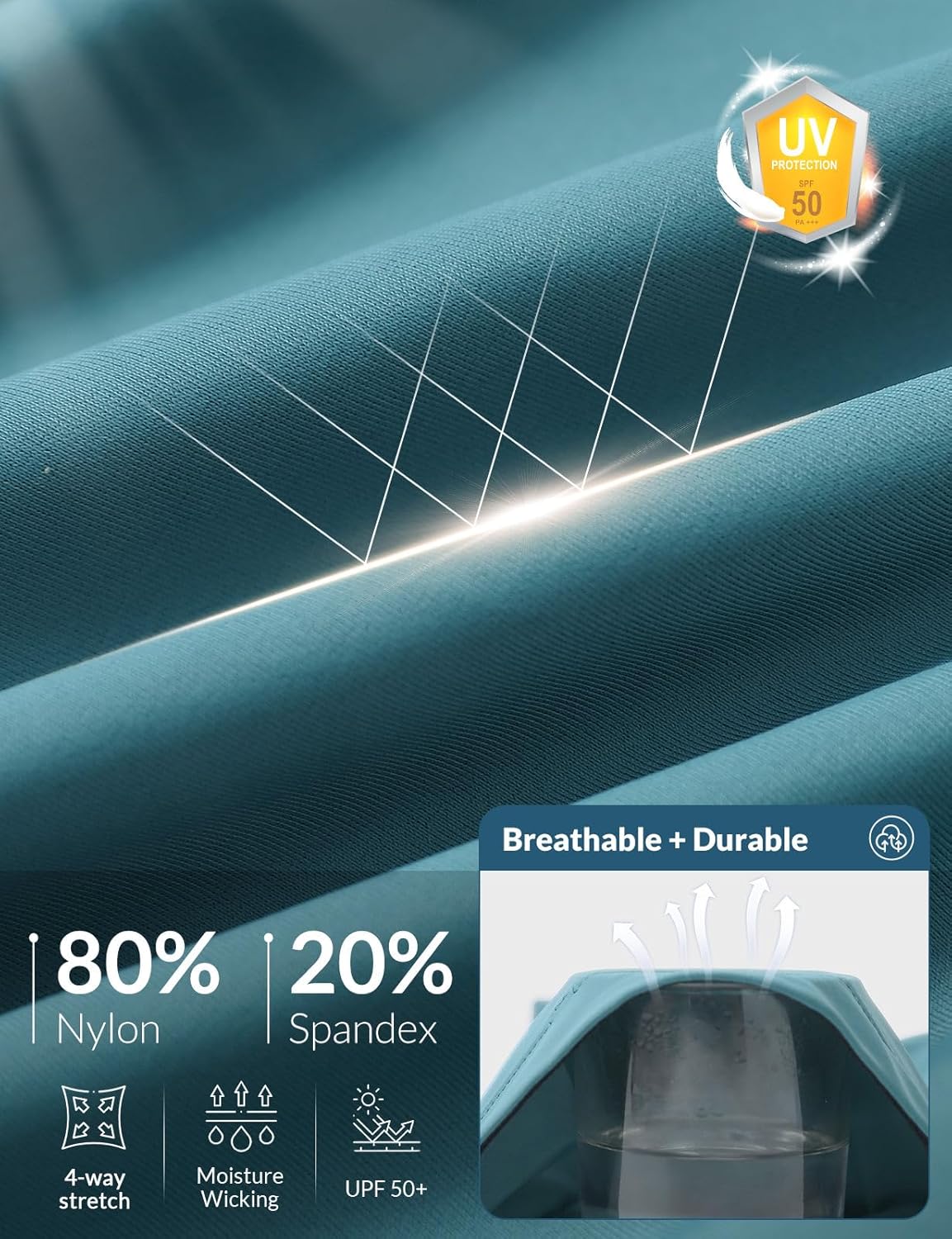 baleaf Men's Cycling Shorts Padded Cycling Shorts with Seat Padding Breathable Quick-Drying Road Bike Trousers – Bild 6