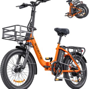 ENGWE L20 SE E-Bike Electric Folding Bike 20 Inch Deep Entry 140 km Range 36 V 15.6 Ah Battery with Basket