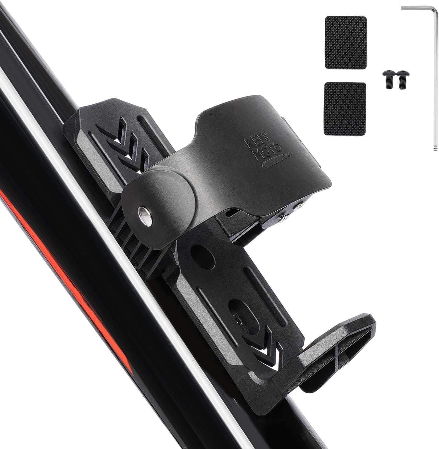 KEMIMOTO Bicycle Bottle Holder, Adjustable Size, Water Bottle Holder for Road Bike, Mountain Bikes, Bicycles, Bicycle Bottle Holder, Black