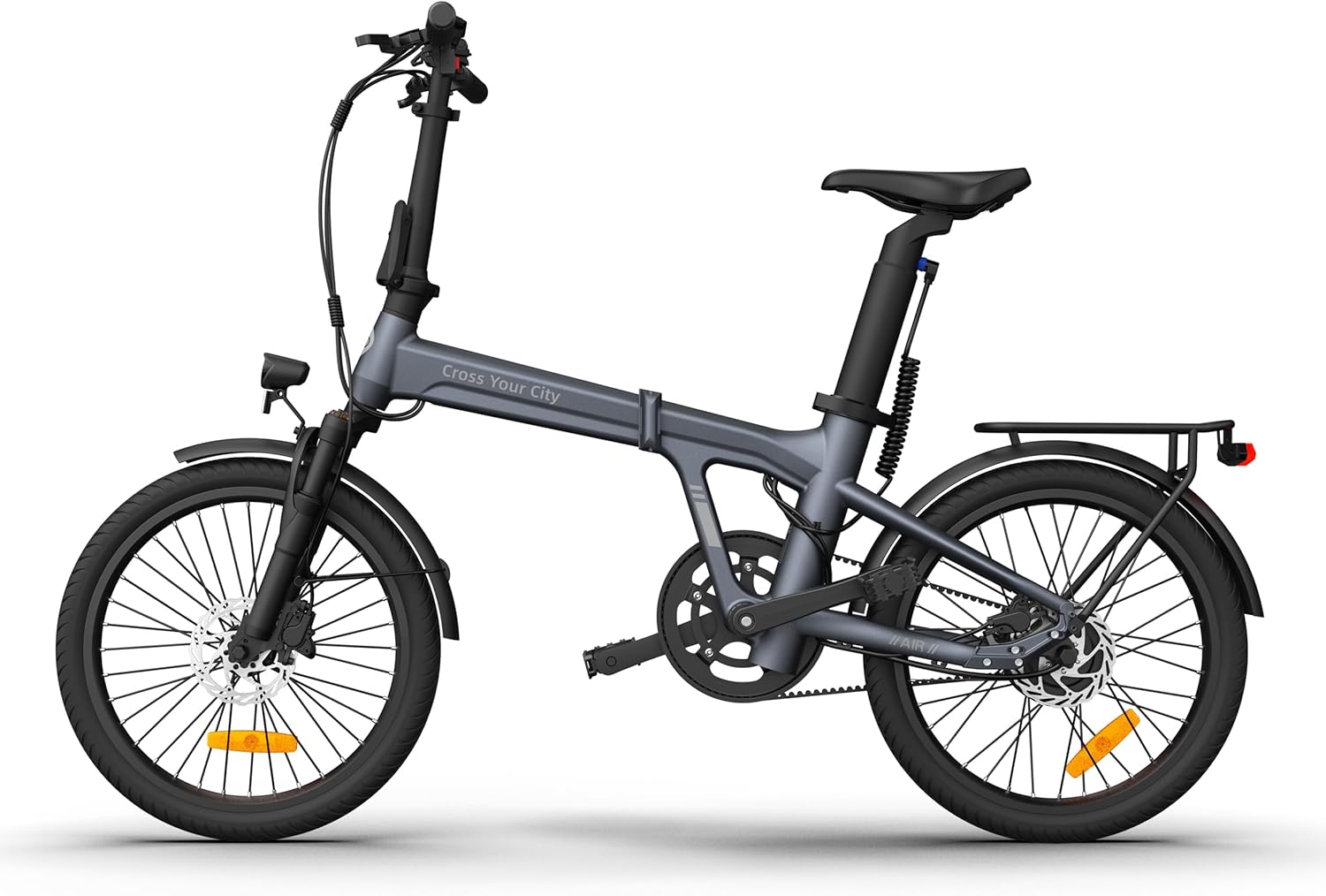 ADO E-Bike Air20Pro/Ultra, Electric Bikes, Bafang Brushless Motor, Folding Bike E-Bike, Belt Drive, Dual Mode Switching E Bike 20 Inches, 2/3 Gear, ADO Smart App, 2.4 Inch IPS Display, ebike Women/Men – Bild 3