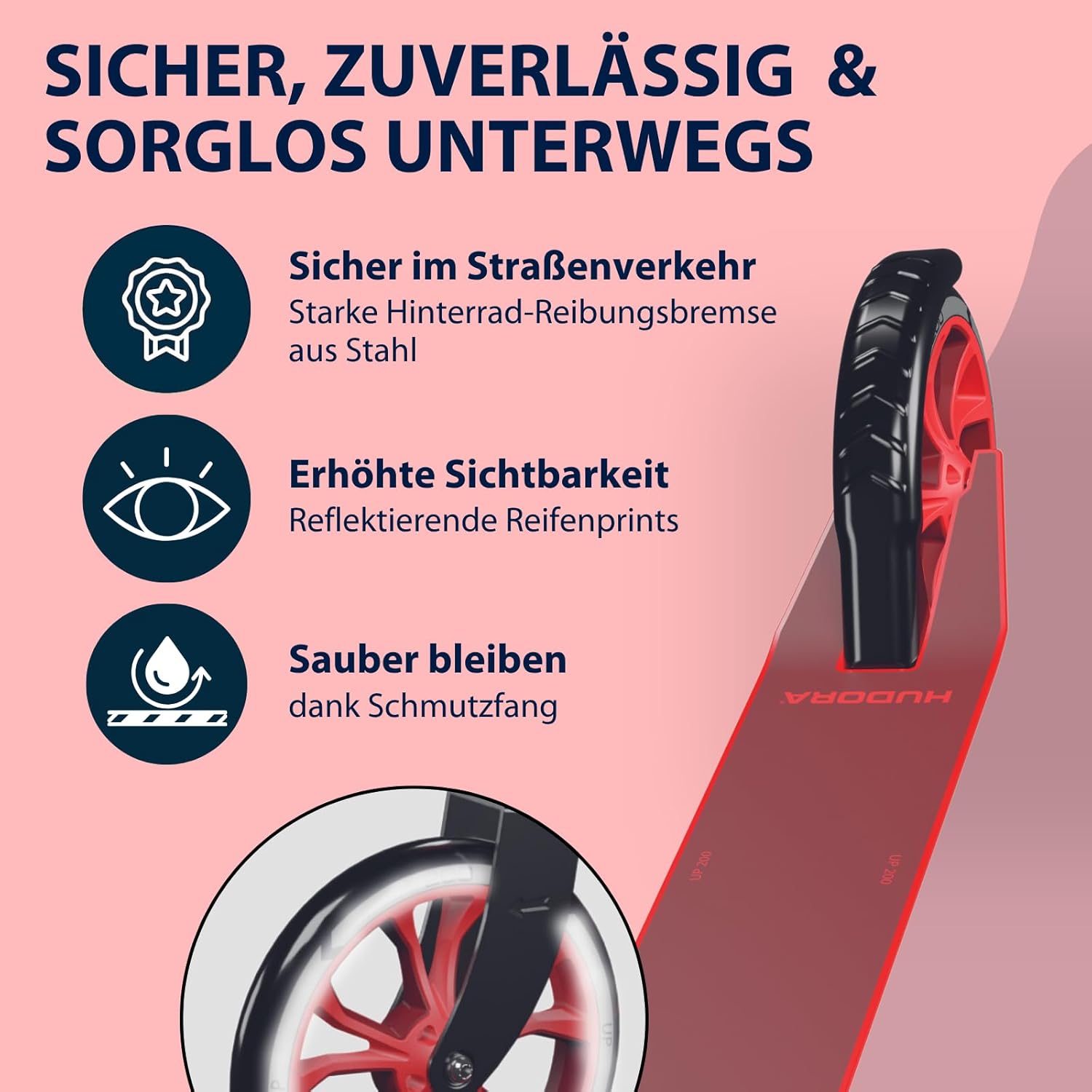 HUDORA Scooter Up 200 – Bild 5