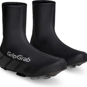 GripGrab Ride Road Bike Overshoes Waterproof Cycling Rain Overshoes Velcro Rain Cover Shoe Covers