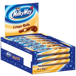 Milky Way Crispy Rolls, 25 g – Pack of 24