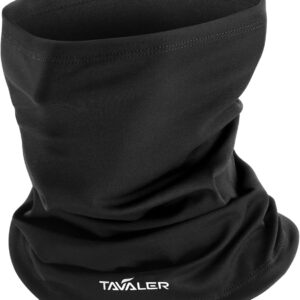 Tavaler Tube Scarf Men/Women Winter Multifunctional Scarf Windproof Neck Warmer Elastic and Breathable Neckerchief Men Loop Scarf for Bicycle Motorcycle Skiing