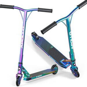 Apollo Stunt Scooter, Genesis Pro X/Pro X Competition, High End Stunt Scooter, ABEC 9 Ball Bearings, Trick Scooter with 110 mm or 120 mm Wheels and Aluminium Core