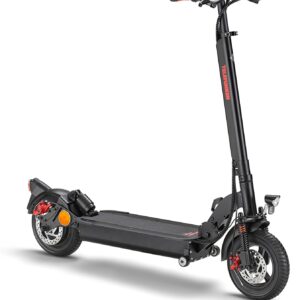 Telefunken Synergie S950 E-Scooter with Road Approval ABE Full Suspension Electric Scooter with 50 km Range, 10 Inch Pneumatic Tyres and Disc Brakes