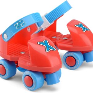 Xootz Unibos Have Duty Roller Skates for Kids Boys and Girls with 4 Wheels, Suitable for Ages 3+ with PP and PVC Material, Adjustable Quad Skates