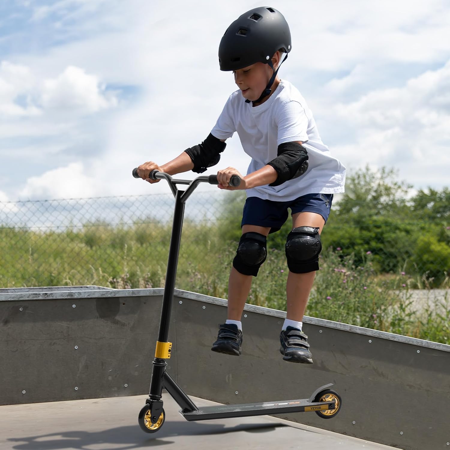 VEVOR Stunt Scooter, Complete Trick Scooter for Kids Ages 11-13, Teens, Boys and Girls, Freestyle Street Rider for Intermediate and Beginners, Lightweight Aluminium Deck – Bild 8