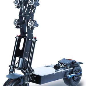 HWWH P3 E Scooter E Scooter Electric Scooter Fast Adult Foldable 13 Inch NFC Start 3-Speed Gear Double Motor Double Hydraulic Suspension 60 V 50 Ah Li-ion Battery