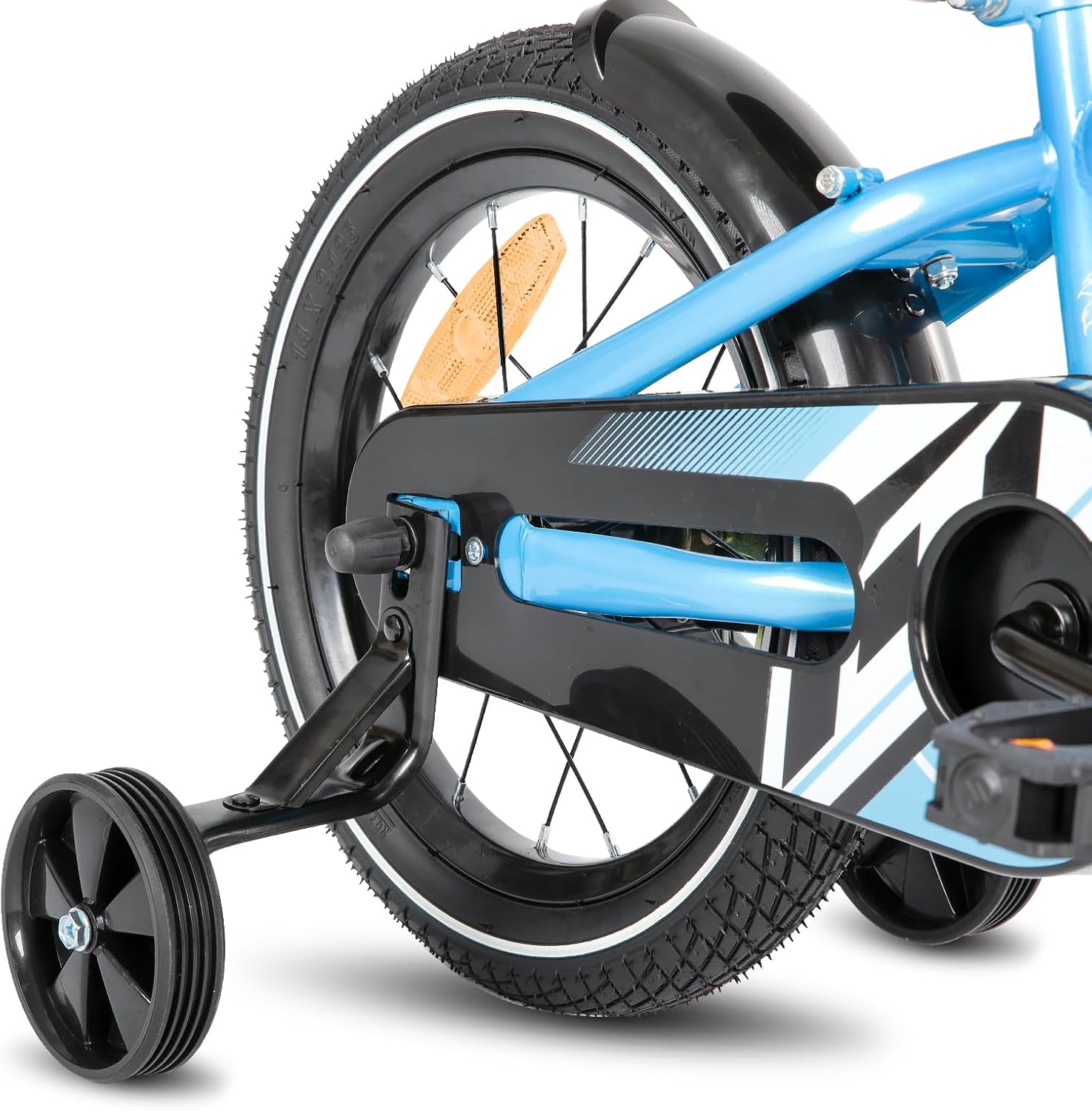 STITCH 12/14/16/18/20 Inch Children's Bicycle for 2-11 Year Old Boys, 12/14/16/18/20 Inch Bicycle for Boys with Stabilisers, 18/20 Inch with Stabilisers & Stand – Bild 6