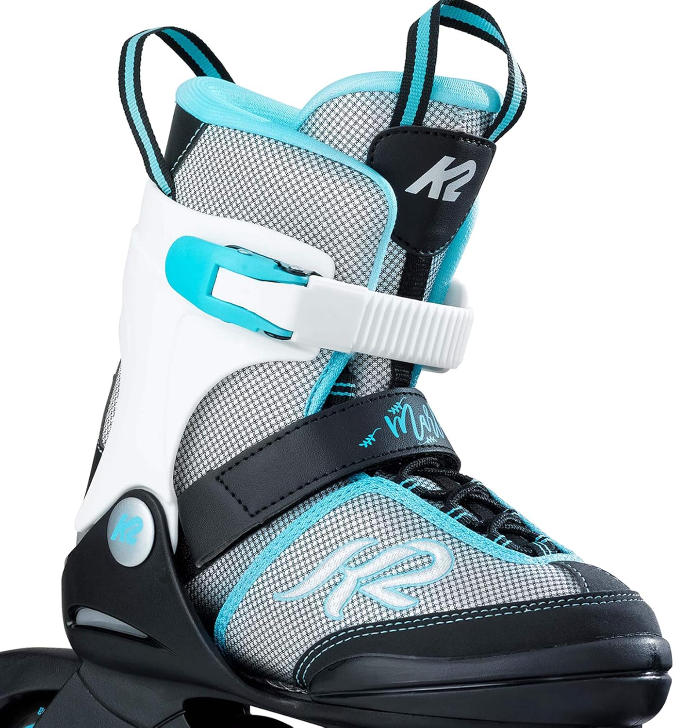 K2 Cadence Jr Girl Inline Skates Silver – Bild 2