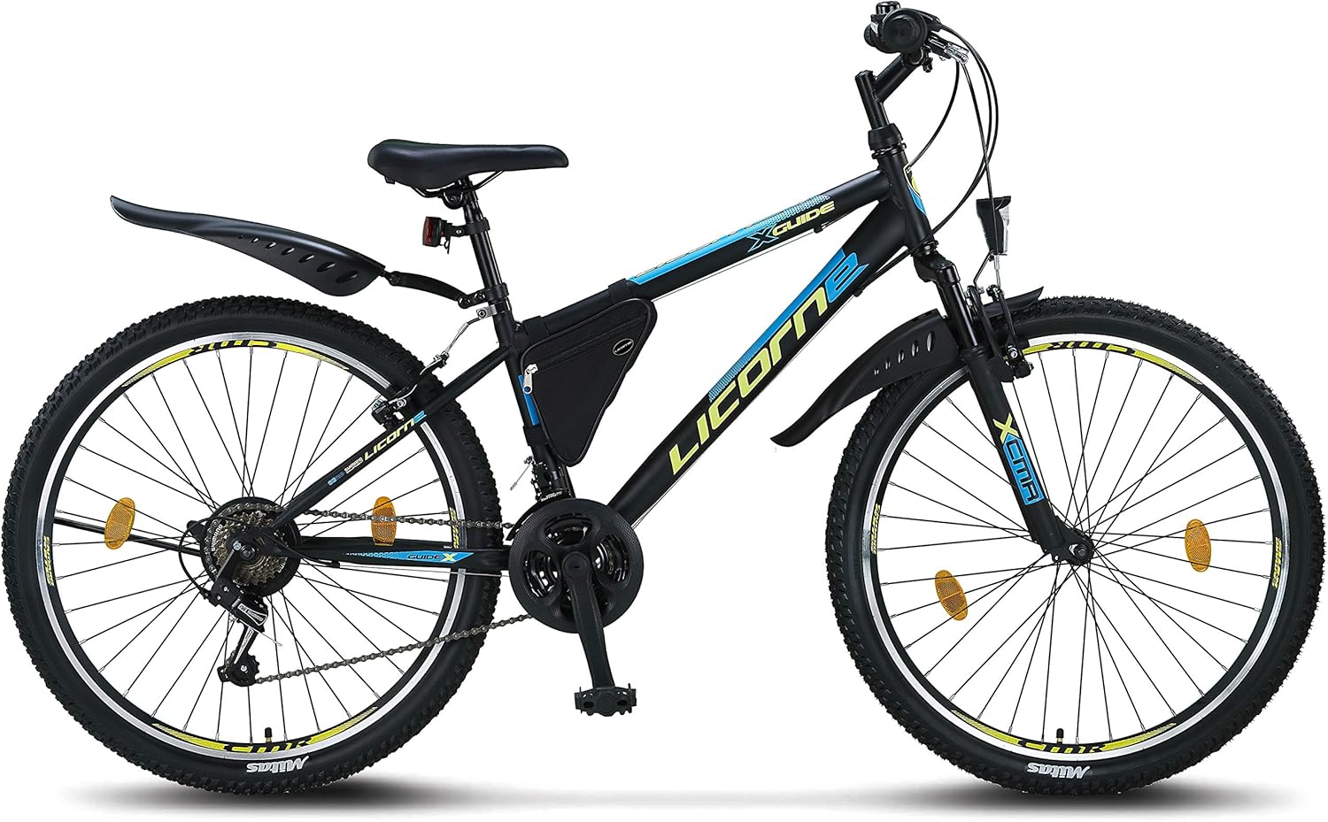 Licorne Bike Guide Premium Mountain Bike in 20, 24, 26 Inches Bicycle for Girls, Boys, Men and Women, 21 Speed Gear (for 20 Inches, 18 Gears) – Bild 7