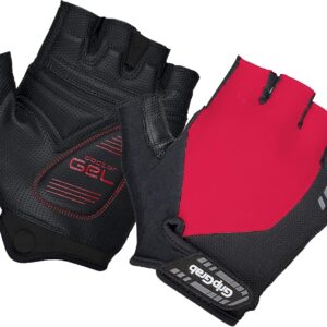GripGrab ProGel 4 mm DoctorGel Padding Fingerless Gloves Bicycle Summer Cycling Gloves Half Finger Gel Cycling