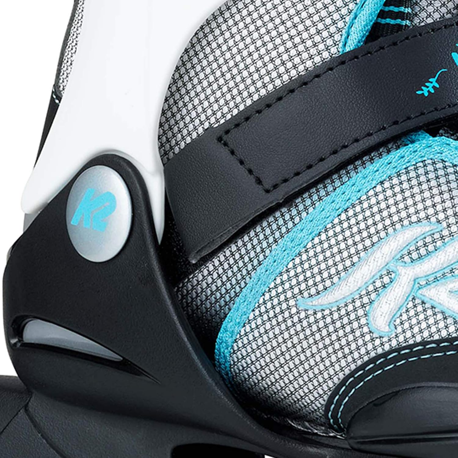 K2 Cadence Jr Girl Inline Skates Silver – Bild 5