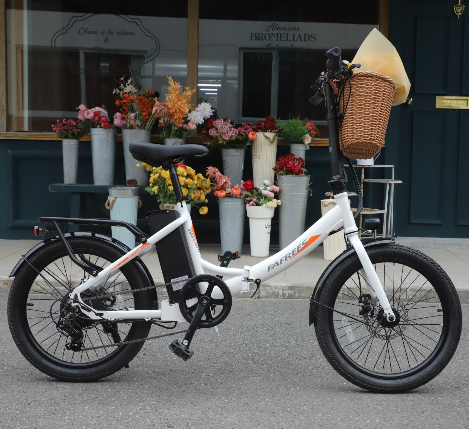 Fafrees F20 Light Folding E-Bike 20 Inch Electric Bicycle Men's 36 V 16.75 Ah / 20 Ah Battery, Women's 250 W, Pedelec 25 km/h, Range up to 130 km – Bild 3