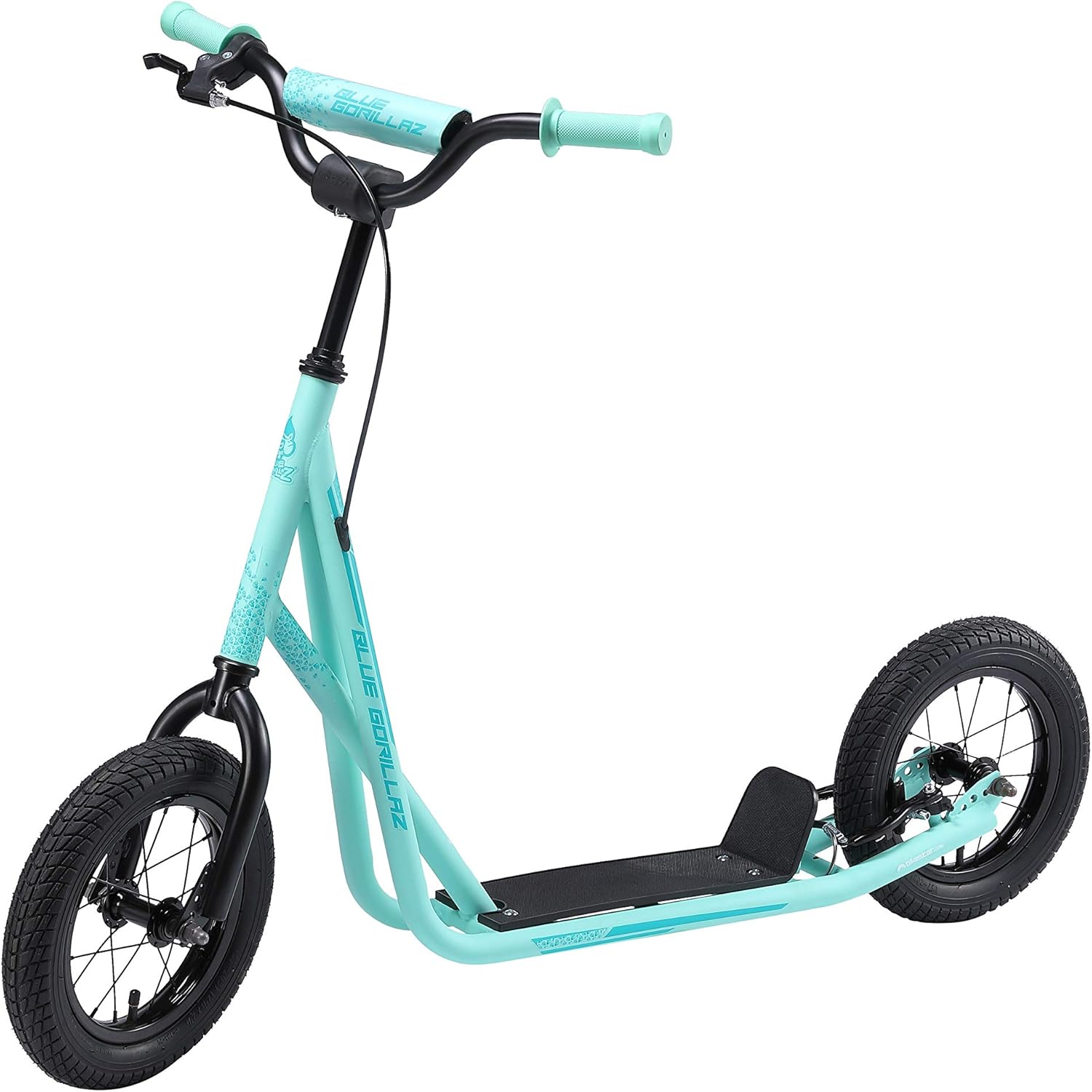 Children's Kick Scooter for Boys and Girls from 6-7 Years | 12-Inch / 30.5-cm Scooter with Pneumatic Tyres – Bild 3