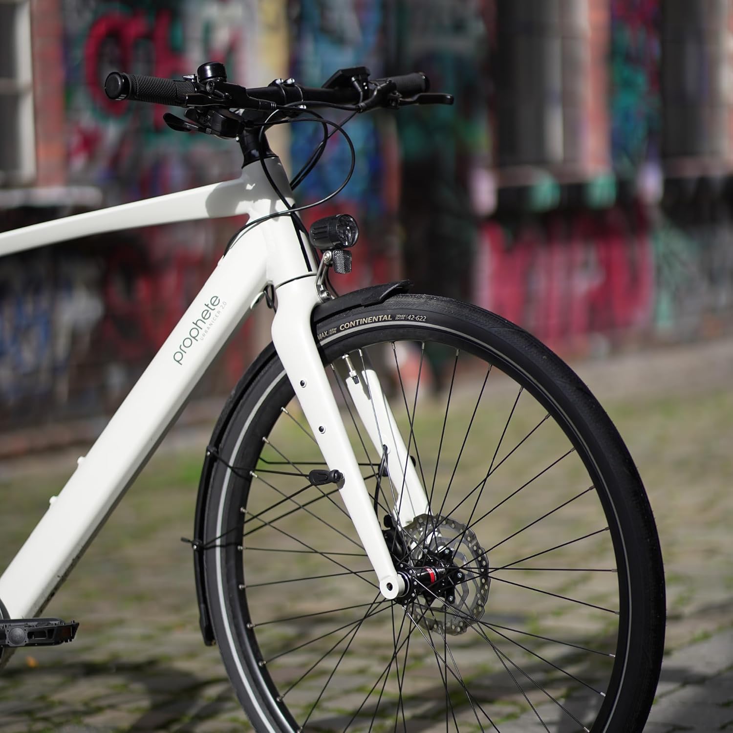 Prophete Urbanicer 2.0 Urban E-Bike 28 Inch - 360 Wh - Integrated Battery - Rear Motor - 9-Speed Derailleur Gear - HDY Disc Brake – Bild 9