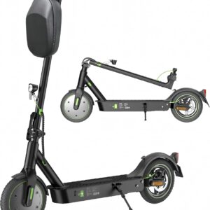 E Scooter mit Straßenzulassung, 350W Motor E Roller mit App, 30KM Reichweite, Elektroroller 120kg Tragkraft, Faltbarer Elektroscooter Erwachsene für den Pendlerverkehr, Mit Electric Scooter-Tasche