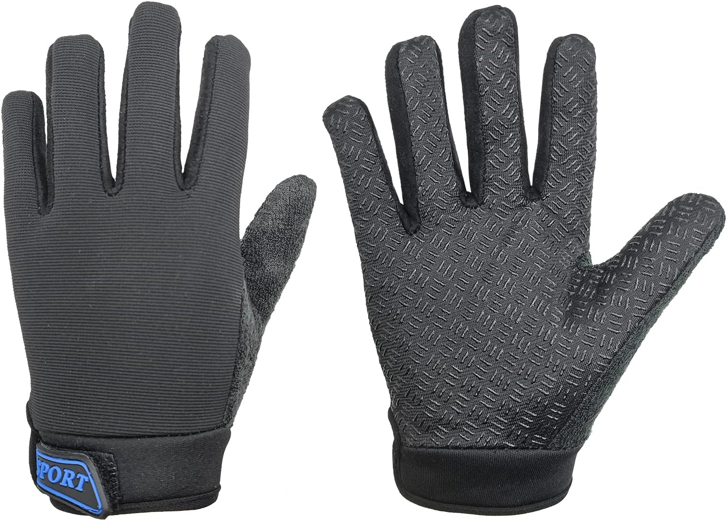 Long Keeper Children's Cycling Gloves - Boys Girls Sports Gloves Bicycle Gloves Children for BMX Scooter Cycling Bike Outdoor Palm Tree Gel Non-Slip – Bild 2