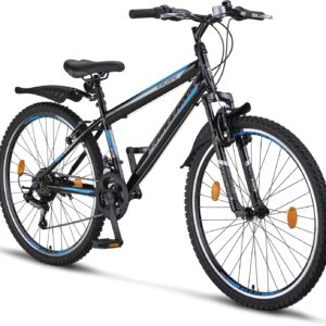 Chillaxx Bike Escape Premium Mountain Bike in 24 and 26 Inch Bicycle for Girls Boys Men and Women - 21 Speed Gears