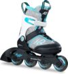 K2 Cadence Jr Girl Inline Skates Silver