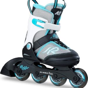 K2 Cadence Jr Girl Inline Skates Silver