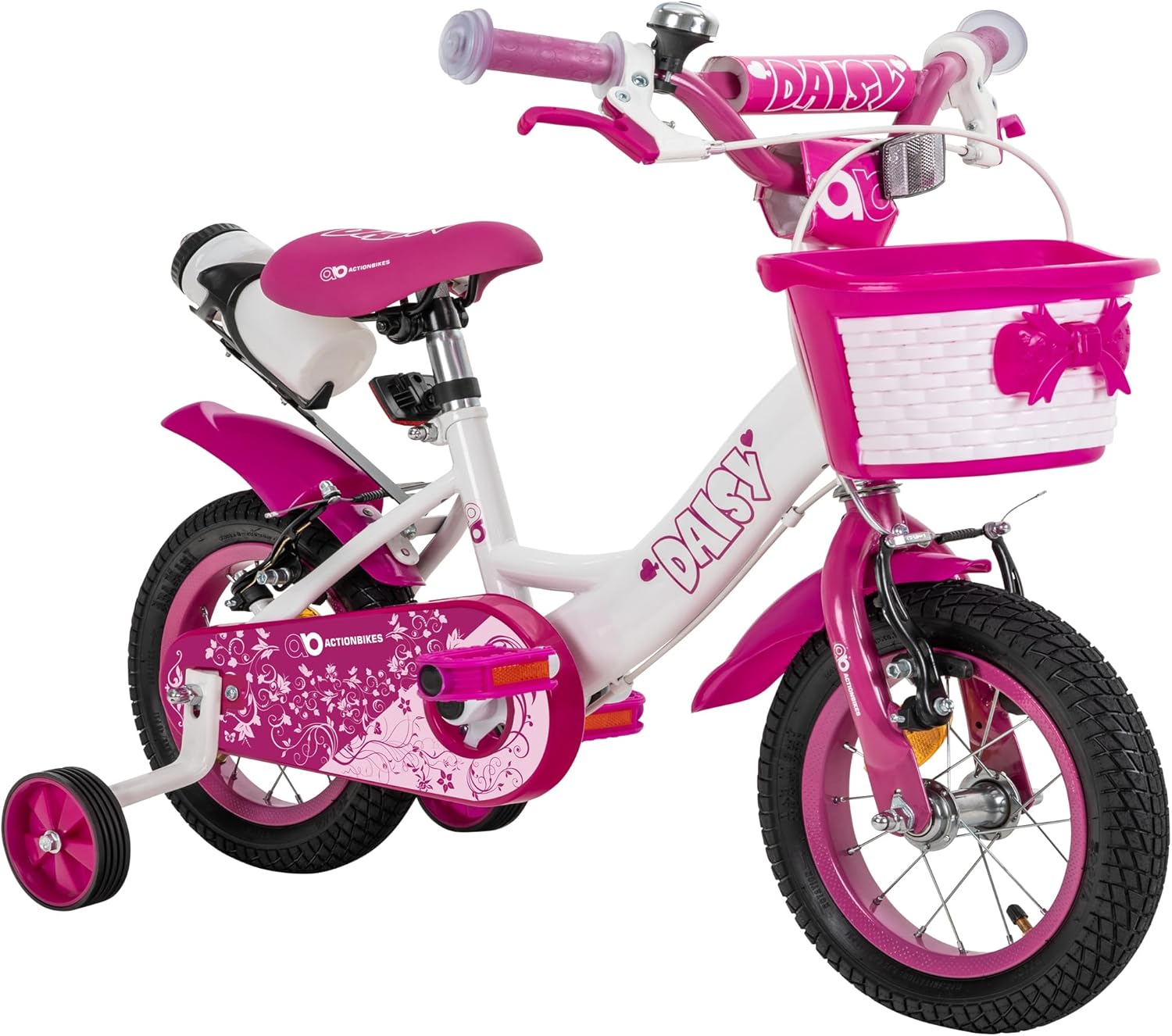 Actionbikes Children's Bicycle Daisy | 12 16 20 Inch - V-Brake Brakes - Bicycle for Children from 2-9 Years - Mudguard for Girls and Boys - Bicycles - Bicycle - Children's Bike