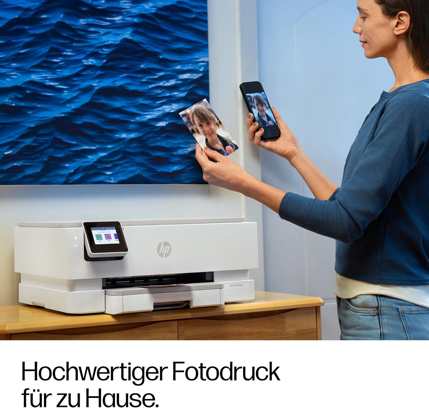 HP Envy Photo 7230 Multifunction Printer, Inkjet Printer, 6 Months Free Printing Instant Ink Included, Printing, Scanning, Copying, Photo Print, DIN A4, WiFi, USB – Bild 10