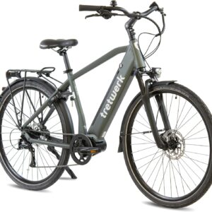 Tretwerk Sonic Pedelec 28 Inch E Bike Trekking Bike 160-180 cm Electric Bicycle Trekking 8 Gears Women Men Bicycle