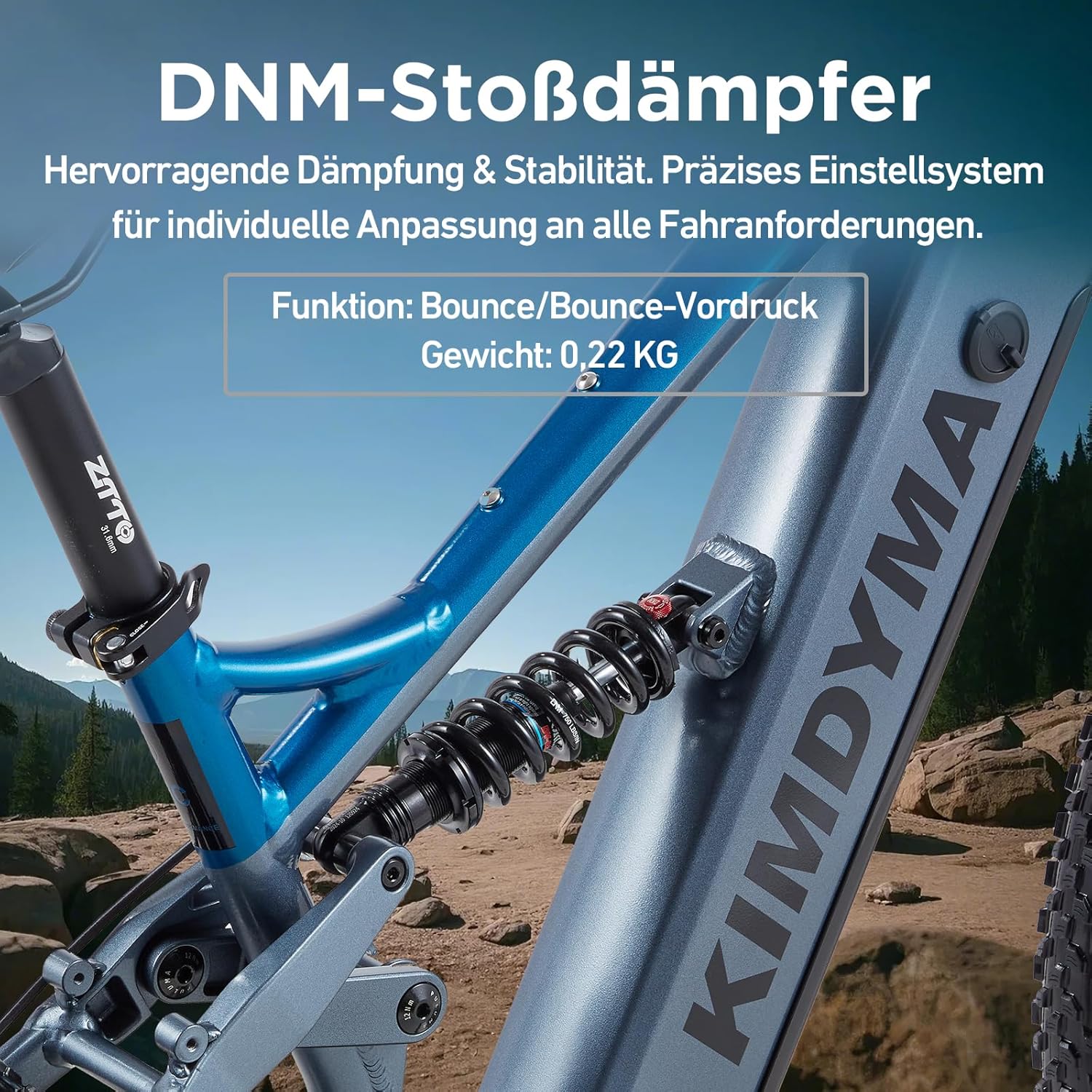 E Bike elektrofahrräder Herren Damen, Ebike 48V 20Ah(960Wh) Akku bis 140km, 27.5x2.8 Zoll Electric Bike 9-Gang Getriebe mit LCD-Display,Vollfederung E Fahrrad 250W Motor 80 N.m, KO1 – Bild 4