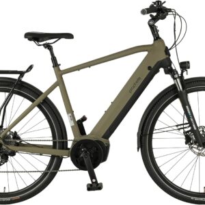 Prophete Entdecker 4.0 Trekking E-Bike 28 Zoll – 600 Wh – Integrierter Akku – Mittelmotor – 10-Gang Kettenschaltung – HDY. Scheibenbremse
