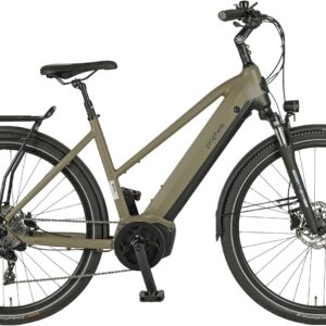 Prophete Entdecker 4.0 Trekking E-Bike 28 Zoll – 600 Wh – Integrierter Akku – Mittelmotor – 10-Gang Kettenschaltung – HDY. Scheibenbremse