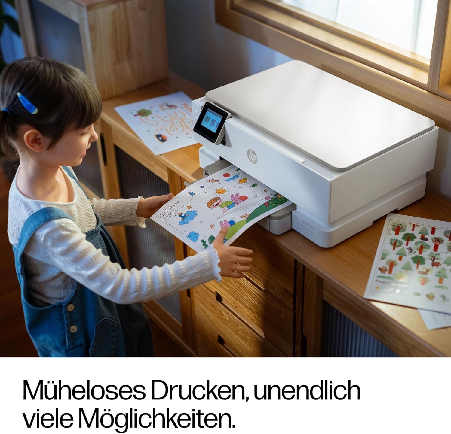 HP Envy Photo 7230 Multifunction Printer, Inkjet Printer, 6 Months Free Printing Instant Ink Included, Printing, Scanning, Copying, Photo Print, DIN A4, WiFi, USB – Bild 11