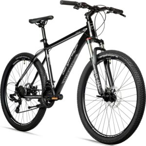 Bergsteiger Makalu 26, 29 Inch Aluminium Mountain Bike, Suitable from 150 cm, Disc Brake, 21 Speed Gears, Hardtail, Boys Bicycle & Men’s Bicycle