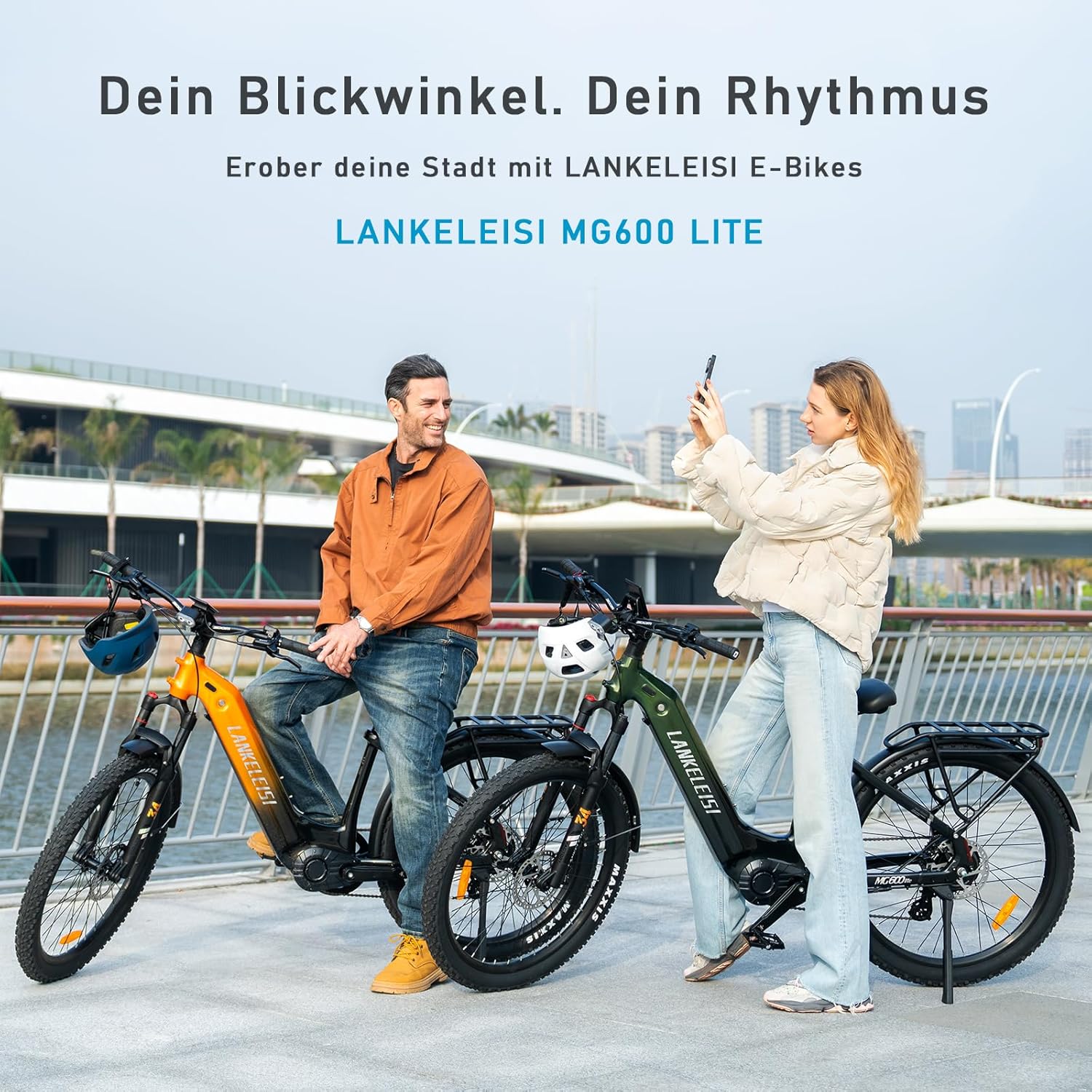 LANKELEISI MG600 Lite E-Bike Damen 27,5 Zoll Tiefeinsteiger Elektrofahrräder mit 36V 20Ah Akku, 150KM Reichweite, 8-Gang E-Fahrrad Herren für Urban, Trail & Straße – Bild 7