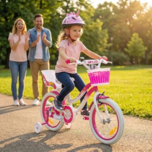 Actionbikes Children’s Bicycle Unicorn | 12 Inch / 16 Inch – V-Brake Brakes – Mudguard for Girls – Bicycles – Children’s Bike – Youth Bike – From 2-7 Years