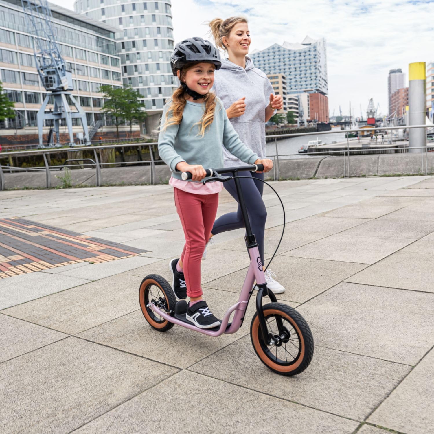 PUKY R 07 L Street Scooter Children Safe Scooter Children 4 Years + Children's Scooter from 4 Years with Non-Slip Running Board Scooter with Height-Adjustable Handlebar Children's Scooter – Bild 5